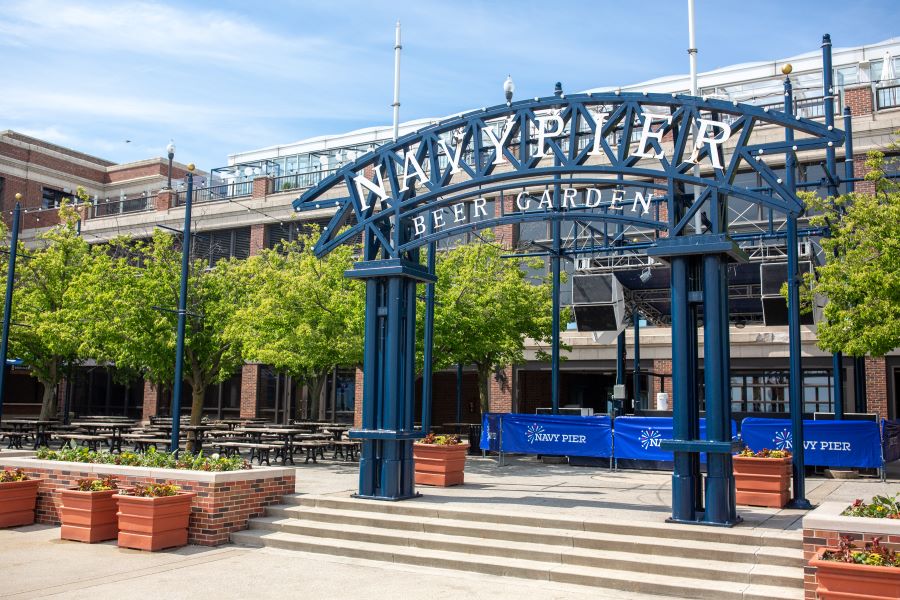 Navy Pier Beer Garden