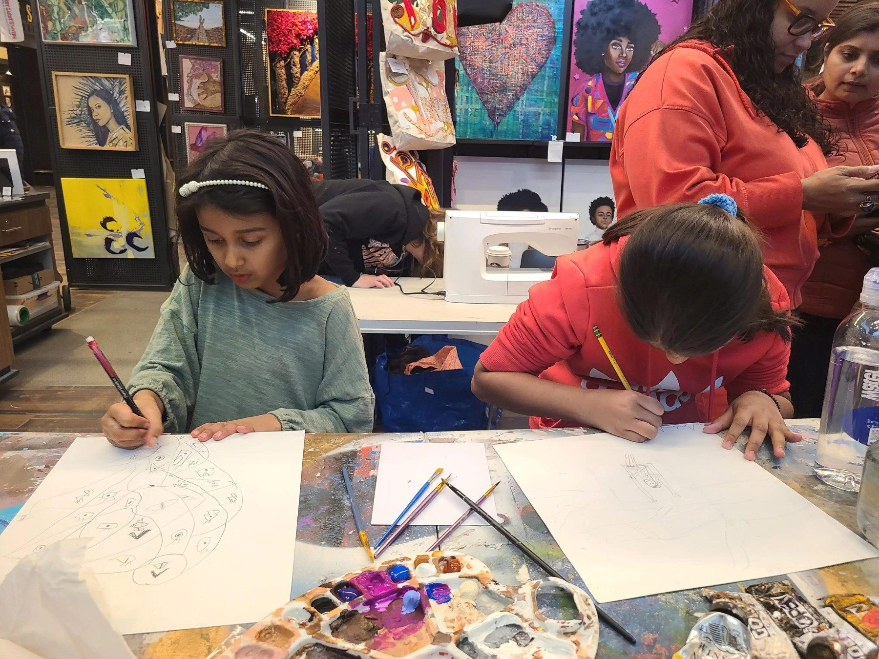Mixed Media in March Workshop