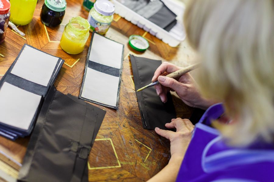 Wallet Painting Workshop