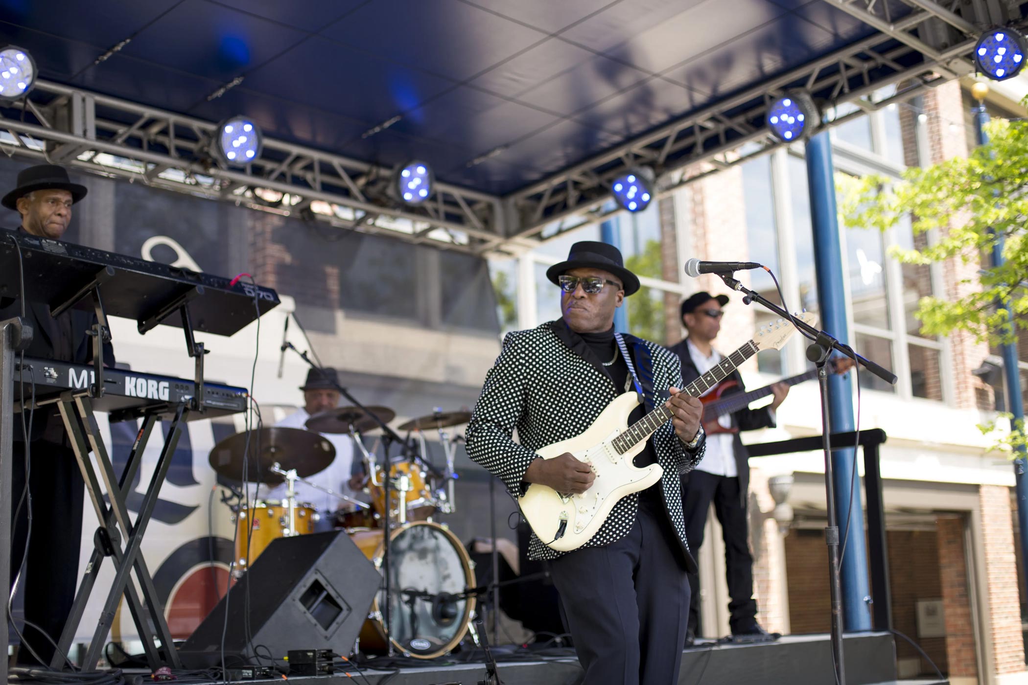 Band Performing at Live on the Lake at Navy Pier