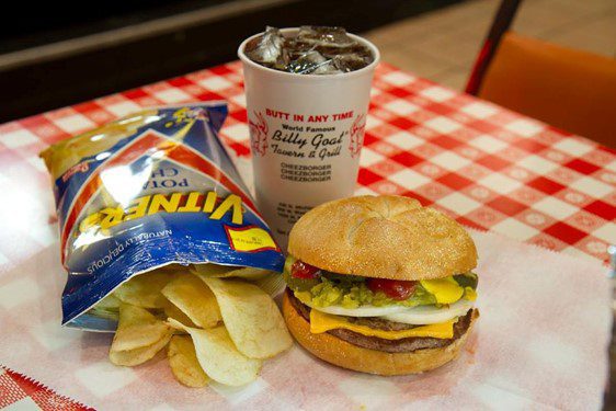 Navy Pier Billy Goat Tavern Food Photo
