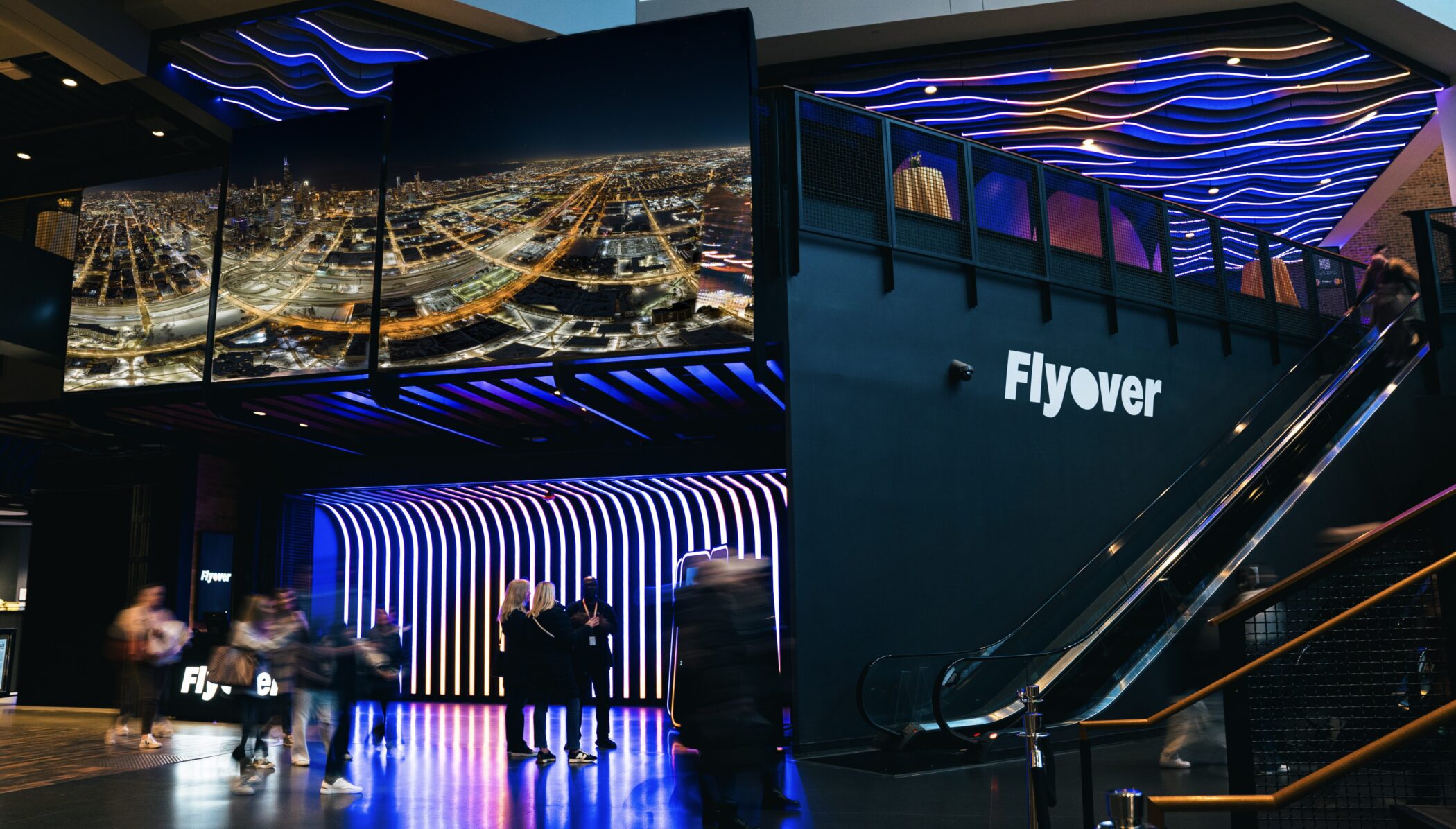 Navy Pier Flyover Interior Photo