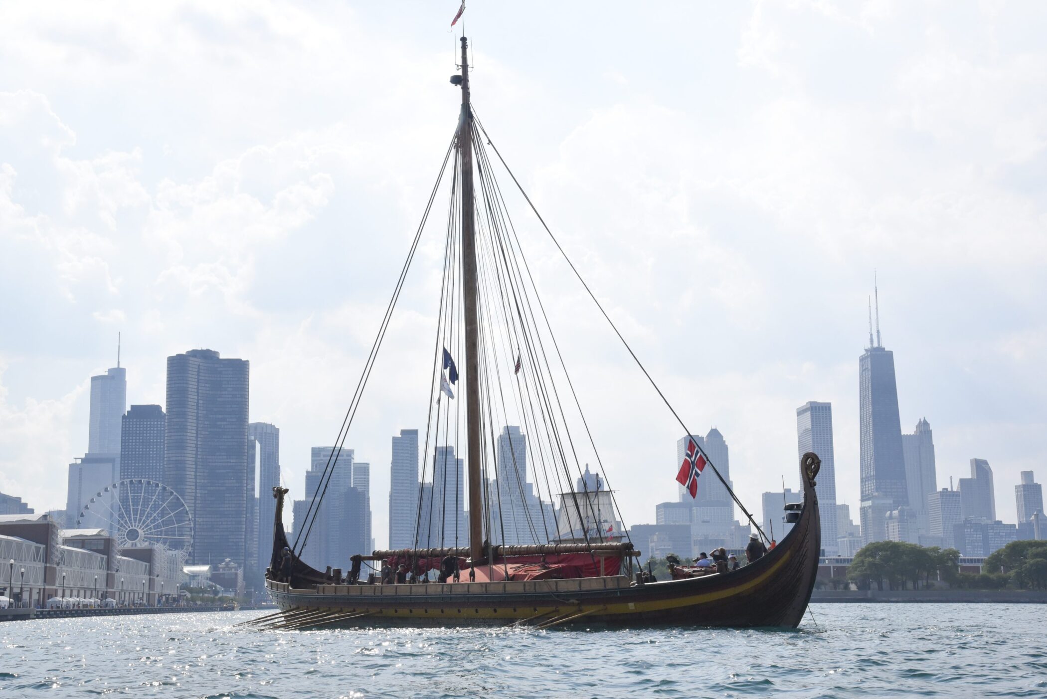 Navy Pier Viking Ship Photo