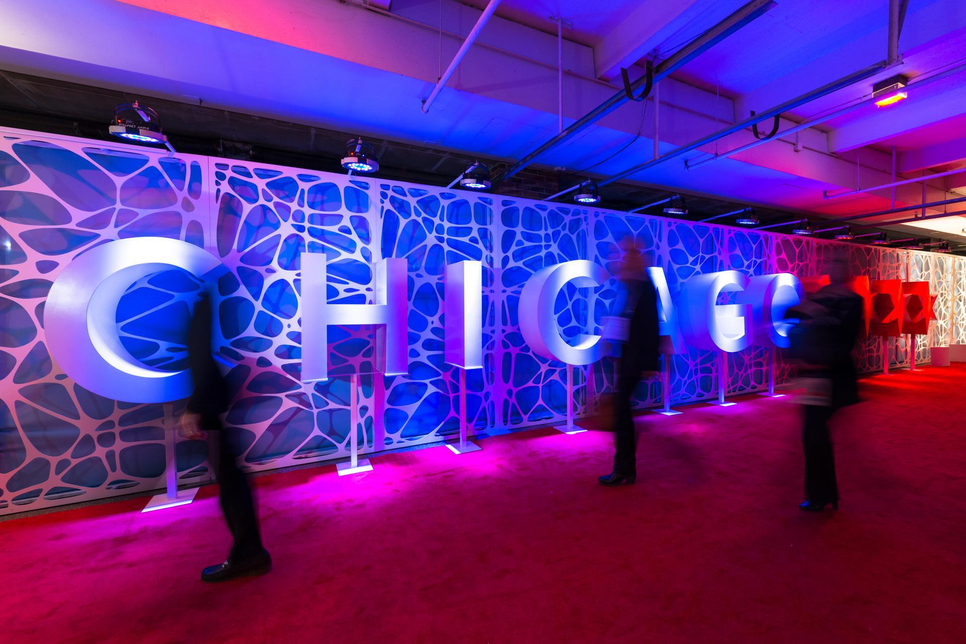 Navy Pier Grand Ballroom Chicago Signage Interior Photo
