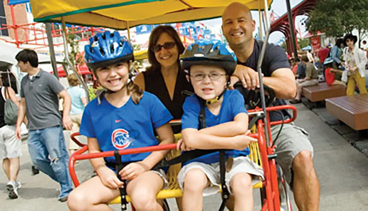 Navy Pier Close Up Bike Photo